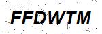CAPTCHA verification image containing distorted text characters