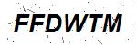 CAPTCHA verification image containing distorted text characters
