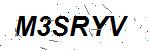 CAPTCHA verification image containing distorted text characters