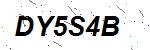 CAPTCHA verification image containing distorted text characters