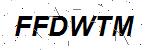 CAPTCHA verification image containing distorted text characters