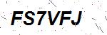 CAPTCHA verification image containing distorted text characters