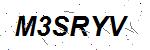 CAPTCHA verification image containing distorted text characters