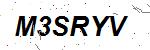 CAPTCHA verification image containing distorted text characters