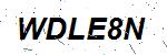 CAPTCHA verification image containing distorted text characters