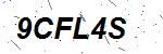 CAPTCHA verification image containing distorted text characters