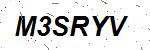 CAPTCHA verification image containing distorted text characters