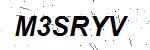 CAPTCHA verification image containing distorted text characters