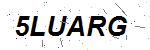 CAPTCHA verification image containing distorted text characters