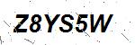 CAPTCHA verification image containing distorted text characters
