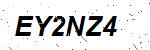 CAPTCHA verification image containing distorted text characters