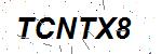 CAPTCHA verification image containing distorted text characters