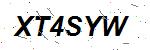 CAPTCHA verification image containing distorted text characters