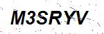 CAPTCHA verification image containing distorted text characters