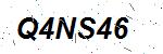 CAPTCHA verification image containing distorted text characters