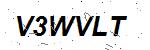 CAPTCHA verification image containing distorted text characters