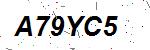 CAPTCHA verification image containing distorted text characters