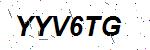 CAPTCHA verification image containing distorted text characters