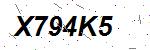 CAPTCHA verification image containing distorted text characters