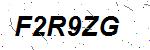 CAPTCHA verification image containing distorted text characters