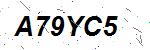 CAPTCHA verification image containing distorted text characters
