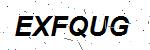 CAPTCHA verification image containing distorted text characters