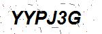 CAPTCHA verification image containing distorted text characters