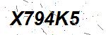 CAPTCHA verification image containing distorted text characters