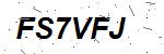CAPTCHA verification image containing distorted text characters