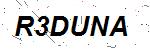 CAPTCHA verification image containing distorted text characters