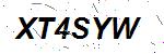 CAPTCHA verification image containing distorted text characters