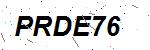 CAPTCHA verification image containing distorted text characters