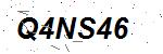 CAPTCHA verification image containing distorted text characters
