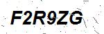 CAPTCHA verification image containing distorted text characters