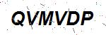 CAPTCHA verification image containing distorted text characters