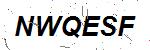 CAPTCHA verification image containing distorted text characters