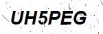 CAPTCHA verification image containing distorted text characters