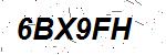 CAPTCHA verification image containing distorted text characters