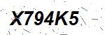 CAPTCHA verification image containing distorted text characters