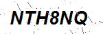 CAPTCHA verification image containing distorted text characters