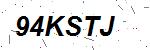 CAPTCHA verification image containing distorted text characters