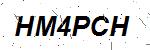 CAPTCHA verification image containing distorted text characters