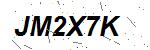 CAPTCHA verification image containing distorted text characters