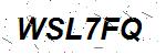 CAPTCHA verification image containing distorted text characters