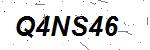 CAPTCHA verification image containing distorted text characters