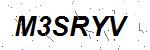 CAPTCHA verification image containing distorted text characters