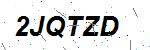 CAPTCHA verification image containing distorted text characters