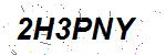CAPTCHA verification image containing distorted text characters
