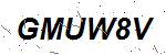 CAPTCHA verification image containing distorted text characters