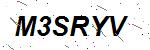 CAPTCHA verification image containing distorted text characters